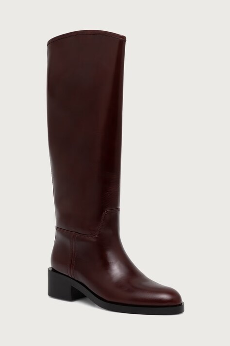 Jeffrey Campbell Kozaki damskie skórzane REINING-2 brązowe JCD-275-1-13