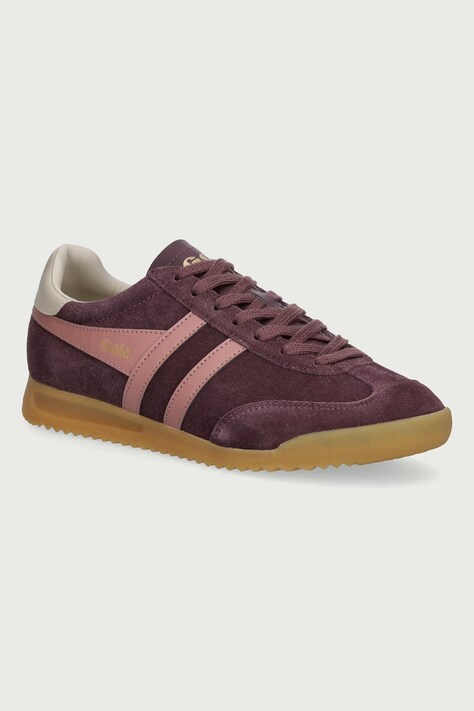Gola Torpedo Trainer sneakersy damskie zamszowe fioletowe CLB761LT