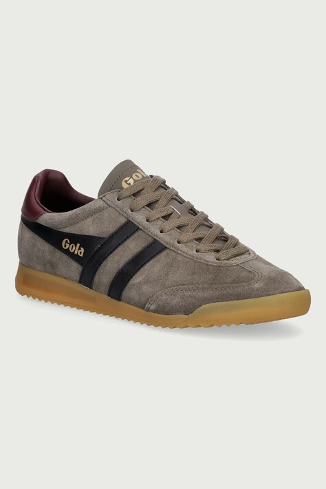 Gola Torpedo Trainer sneakersy męskie skórzane zielone CMB761NA