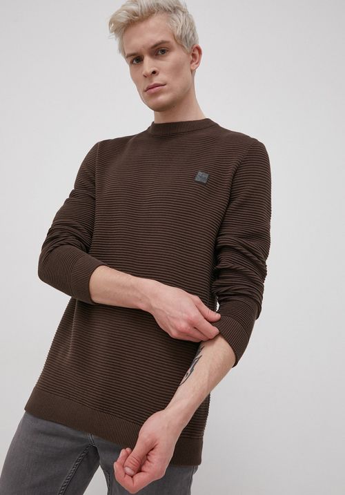 Solid Sweter bawełniany