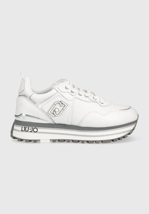 Liu Jo sneakersy skórzane Maxi Wonder 01 BF2095P010201111