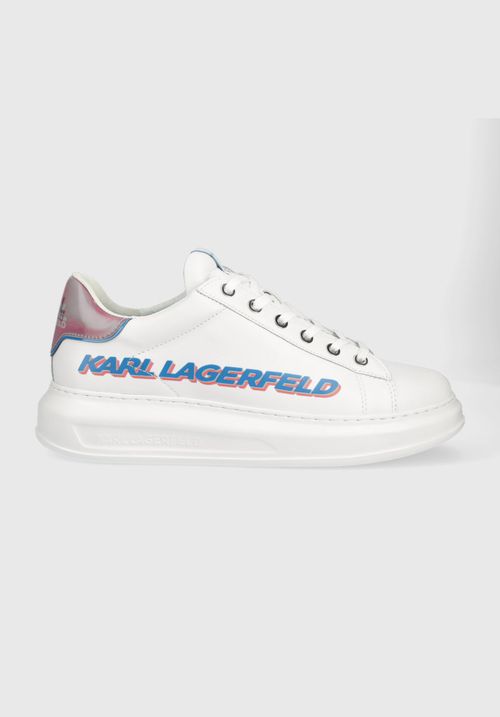 Karl Lagerfeld sneakersy skórzane KAPRI MENS KL52514.01P
