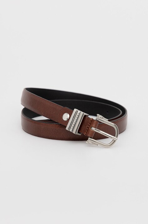 Trussardi pasek skórzany