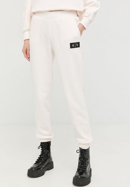Armani Exchange spodnie dresowe bawełniane 6LYP77.YJBUZ