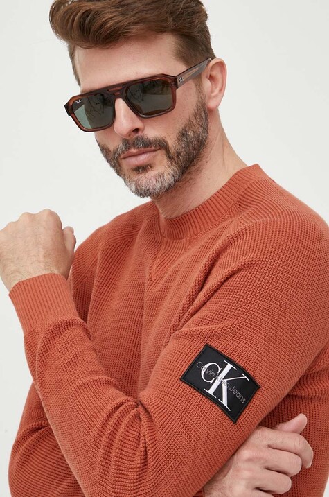 Calvin Klein Jeans sweter bawełniany