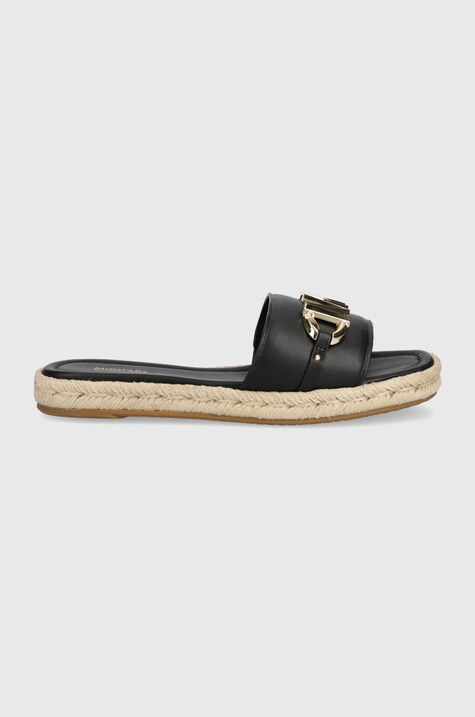MICHAEL Michael Kors klapki skórzane IZZY SLIDE 40S2IZFP1L.001