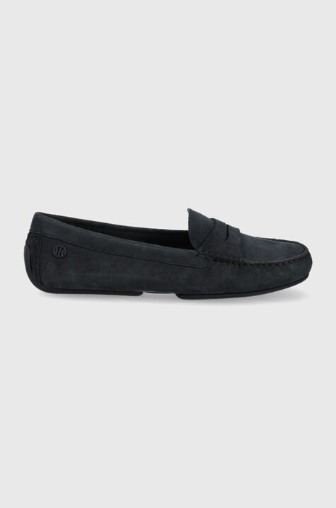 Tommy Hilfiger mokasyny zamszowe