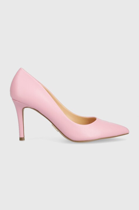 Steve Madden szpilki skórzane Ladybug