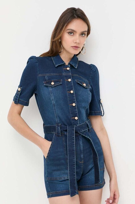 Morgan kombinezon jeansowy