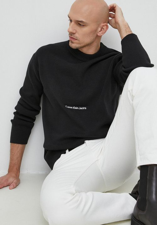 Calvin Klein Jeans sweter bawełniany