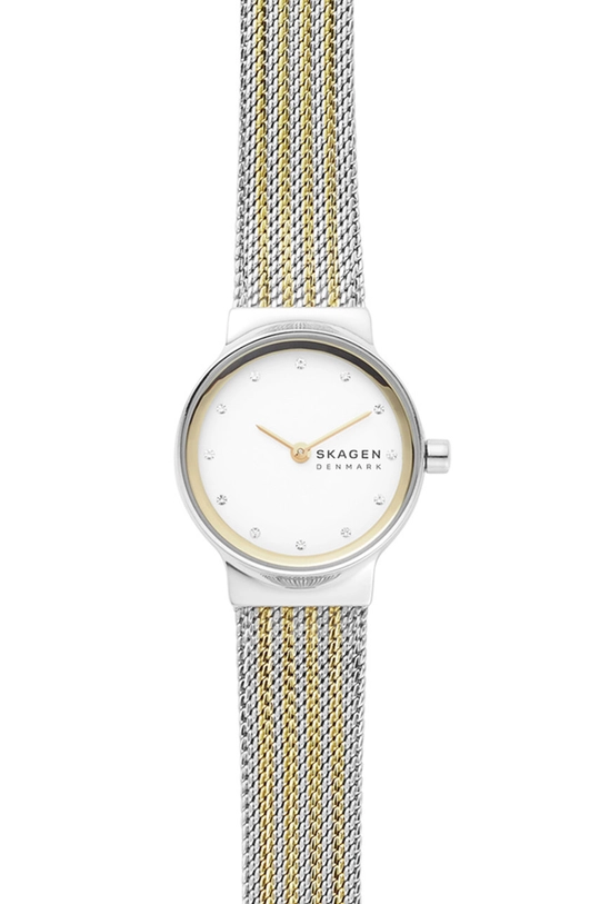 Skagen ura SKW2698  Jeklo, Mineralno steklo