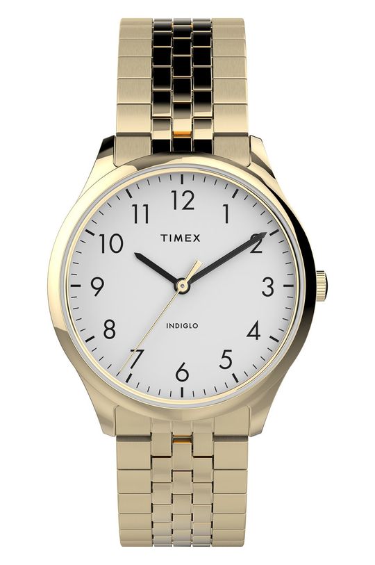złoty Timex - Zegarek TW2U40100 Damski