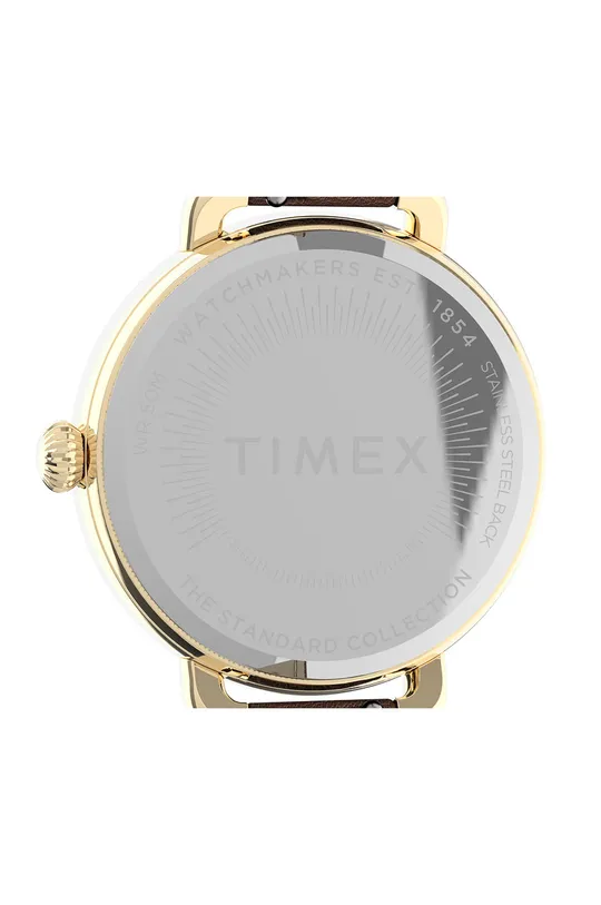 brązowy Timex zegarek TW2U60000 Standard Demi