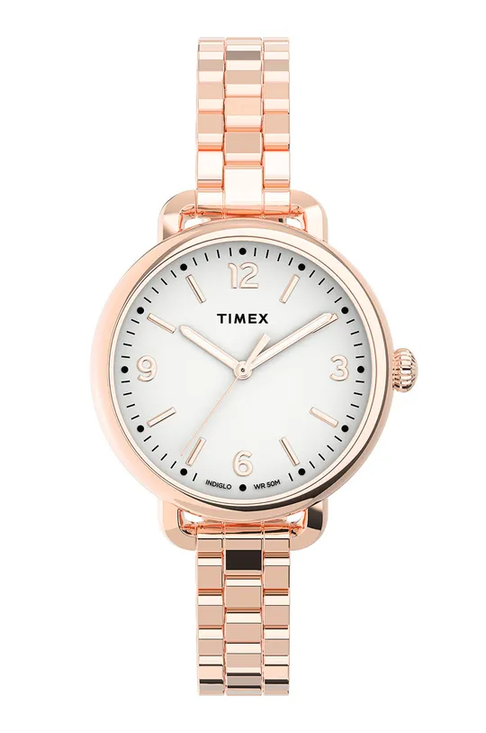 ružová Timex - Hodinky TW2U60700 Dámsky