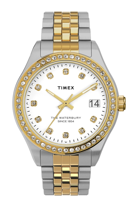 ασημί Timex - Ρολόι TW2U53900 Γυναικεία