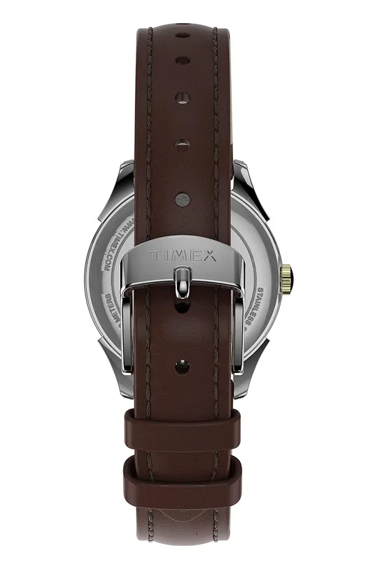 Timex - Часы TW2T66700  Натуральная кожа, Нержавеющая сталь, Минеральное стекло