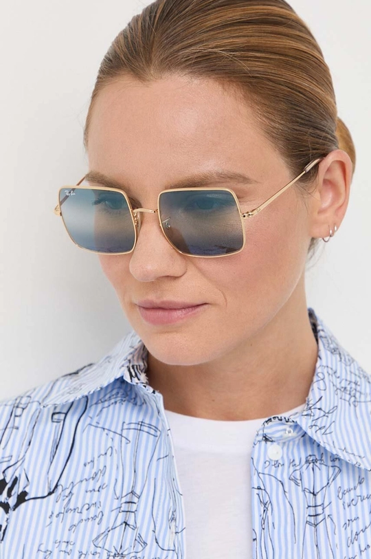 golden Ray-Ban sunglasses Women’s