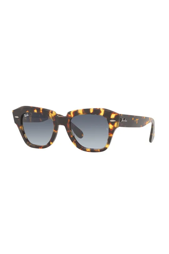 brązowy Ray-Ban okulary przeciwsłoneczne STATE STREET Unisex