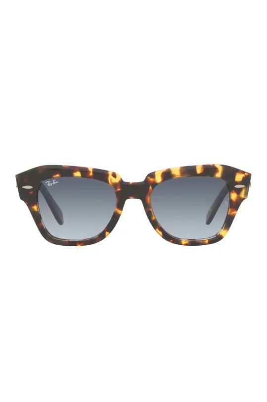 Ray-Ban okulary przeciwsłoneczne STATE STREET brązowy