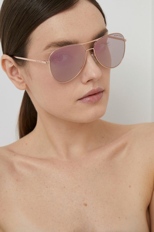 różowy Michael Kors Okulary przeciwsłoneczne Damski