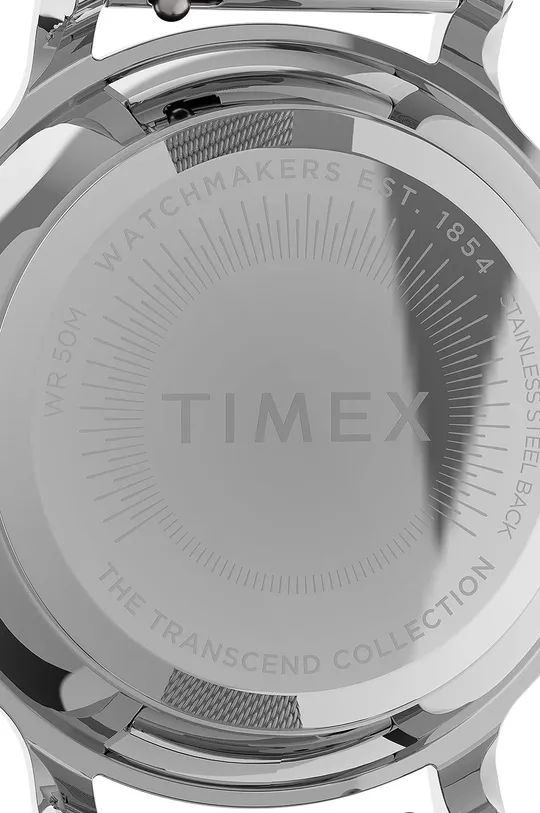 ασημί Ρολόι Timex