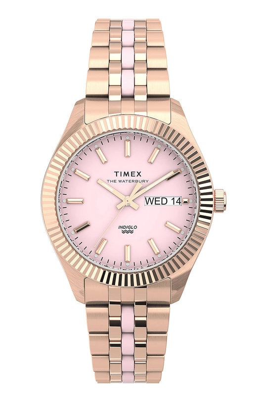 różowy Timex zegarek TW2U82800 Waterbury Legacy Boyfriend Damski