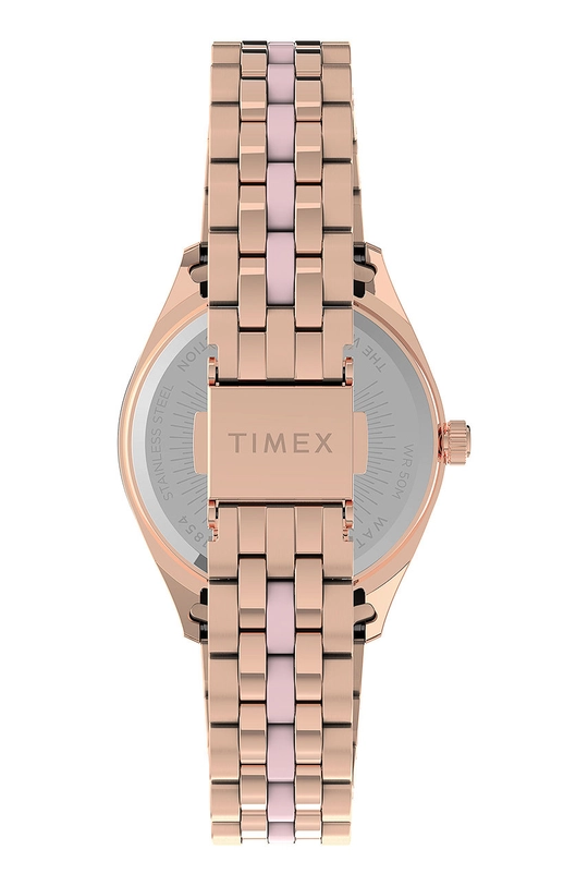 Timex zegarek TW2U82800 Waterbury Legacy Boyfriend Stal, Szkło mineralne