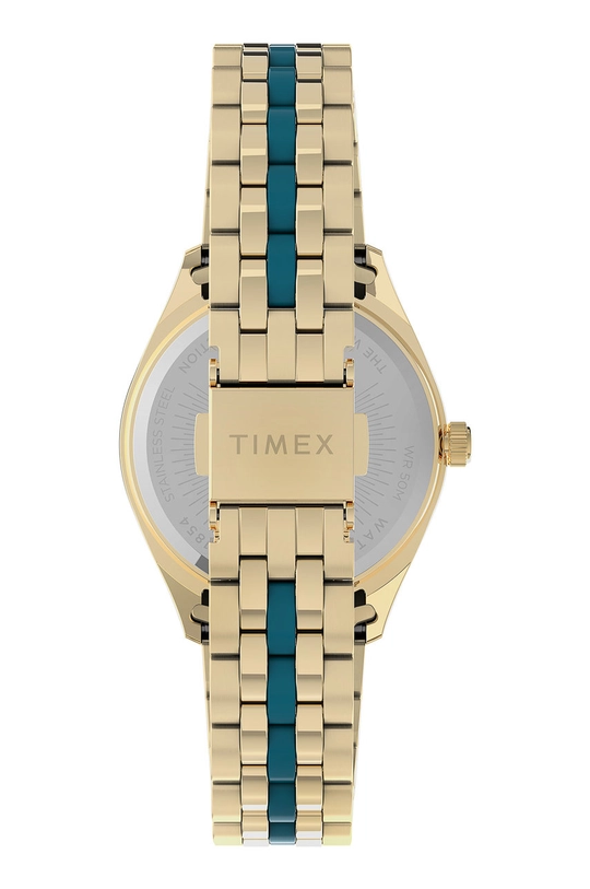 Timex zegarek TW2U82600 Waterbury Legacy Boyfriend Malibu Stal, Szkło mineralne