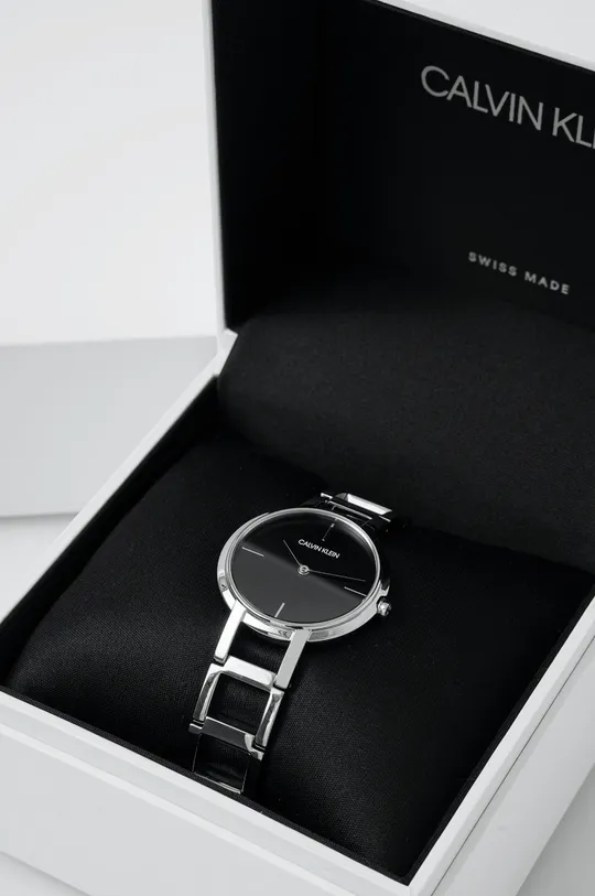Ρολόι Calvin Klein  Χάλυβας, Ανοξείδωτο χάλυβα, Ορυκτό κρύσταλλο