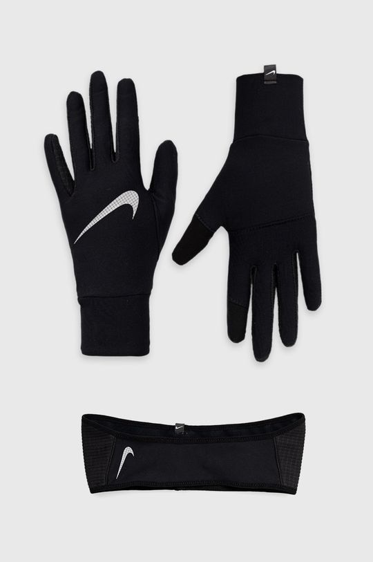 čierna Čelenka a rukavice Nike Dámsky