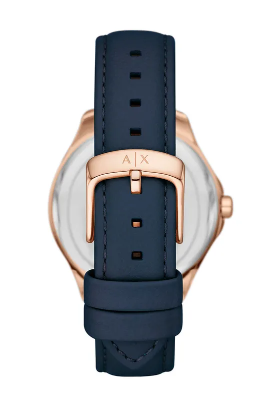 Armani Exchange Zegarek AX5260 Skóra naturalna, Stal szlachetna, Szkło mineralne