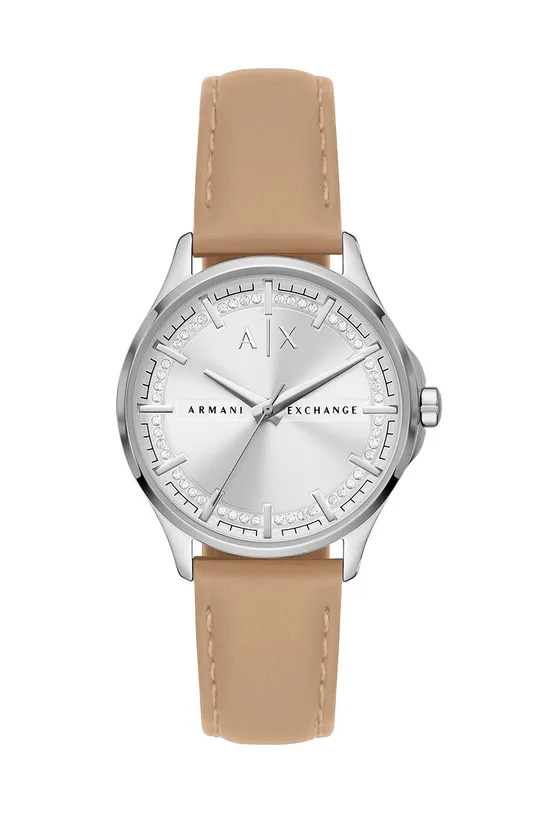 beżowy Armani Exchange Zegarek AX5259 Damski