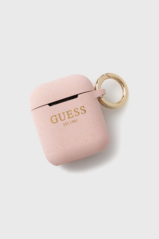 розовый Чехол на Airpods Guess Женский