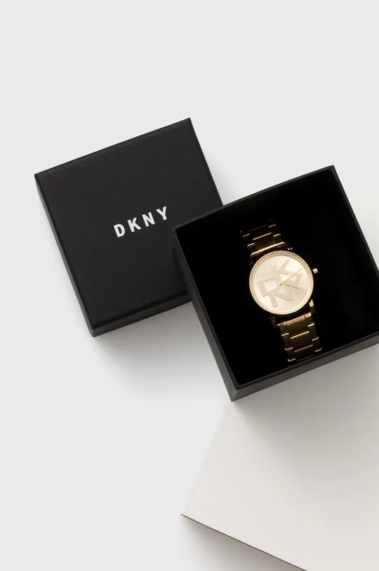 Ρολόι DKNY  Ανοξείδωτο χάλυβα, Ορυκτό γυαλί