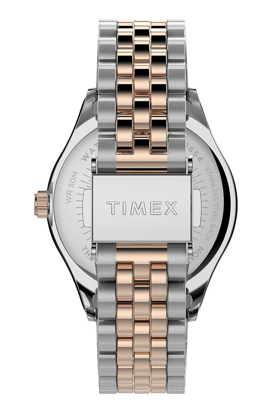 Timex zegarek TW2T87000 Waterbury Legacy Stal, Szkło mineralne