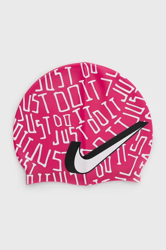 ροζ Σκουφάκι κολύμβησης Nike Scribble Γυναικεία