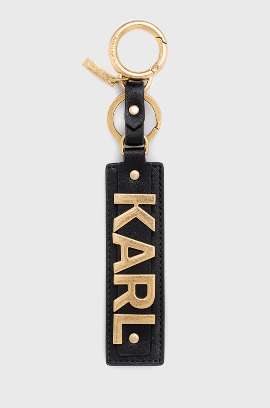Брелок Karl Lagerfeld колір чорний | ANSWEAR.ua