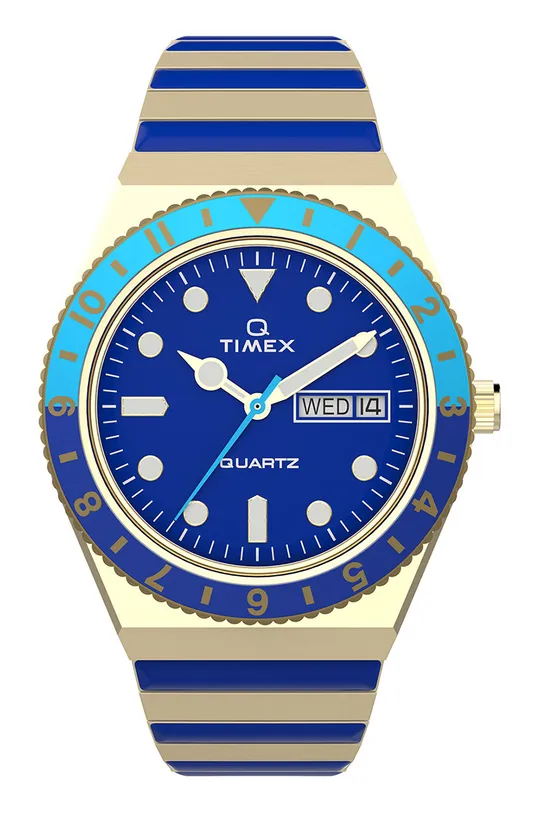 złoty Timex zegarek TW2V38500 Malibu Damski