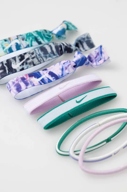 Λαστιχάκια μαλλιών Nike 9-pack μωβ