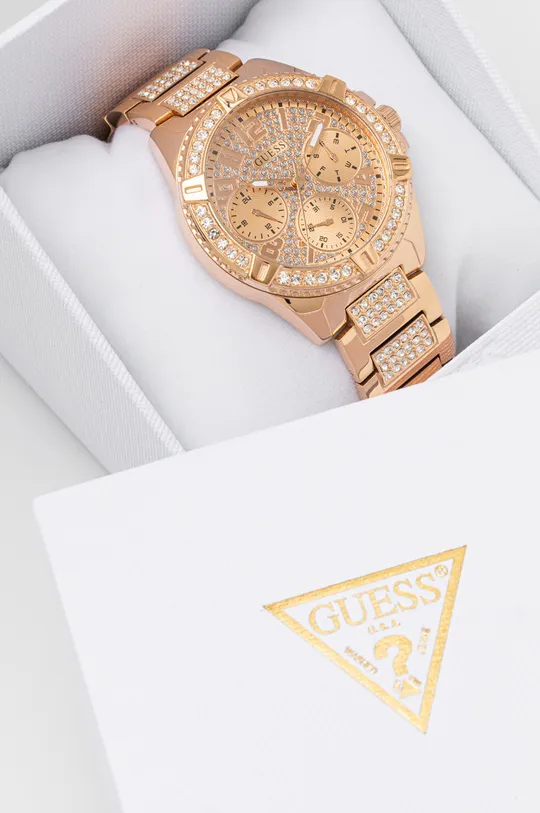 Годинник Guess Сталь, Скло, Цирконій