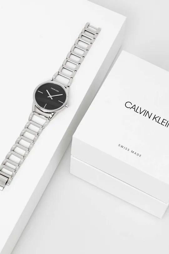Calvin Klein zegarek srebrny