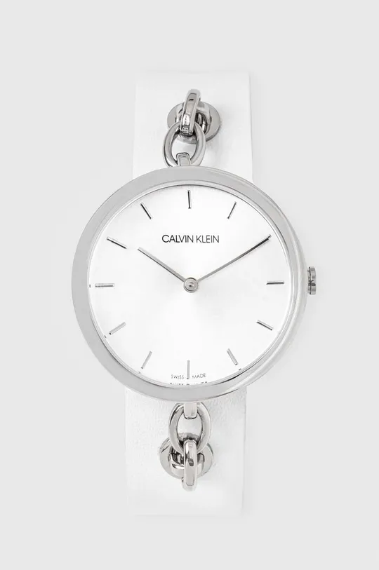λευκό Ρολόι Calvin Klein Γυναικεία