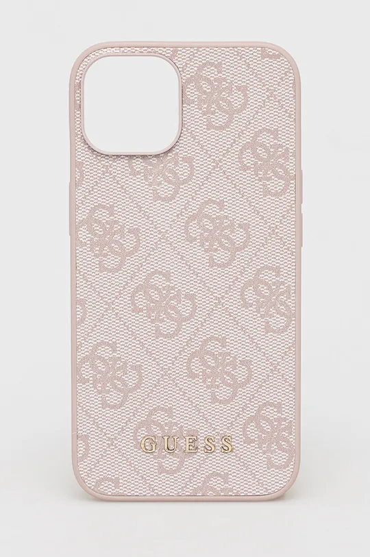 rózsaszín Guess telefon tok Iphone 14 6,1