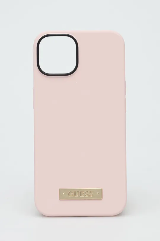 rózsaszín Guess telefon tok Iphone 14 6,1