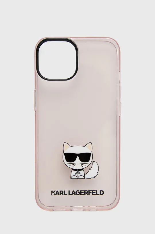 ροζ Θήκη κινητού Karl Lagerfeld Iphone 14 6,1