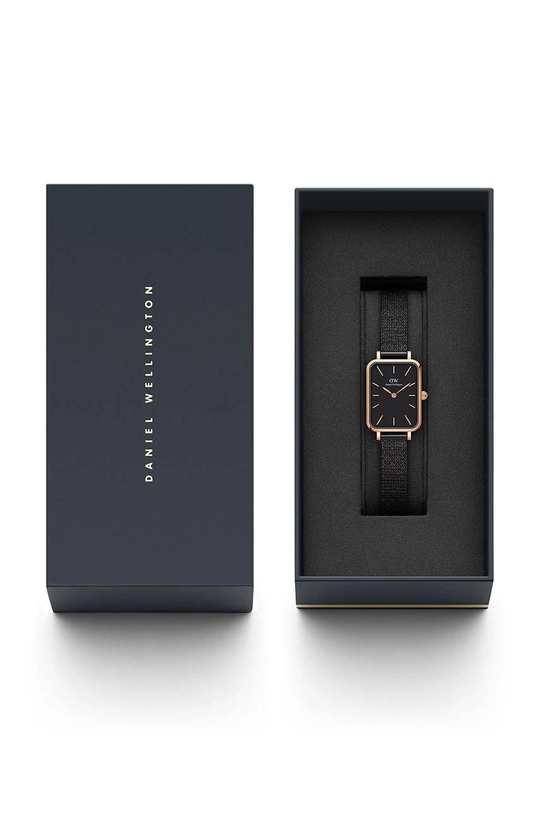 różowy Daniel Wellington zegarek Quadro Pressed