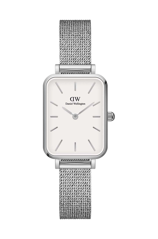 srebrna Ura Daniel Wellington Quadro Pressed Ženski