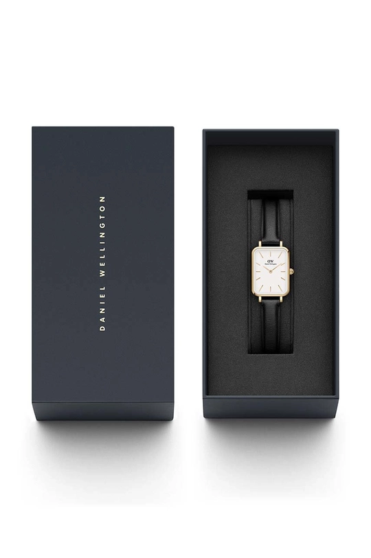 Hodinky Daniel Wellington Quadro 20x26  Prírodná koža, Nerezová oceľ, Minerálne sklo