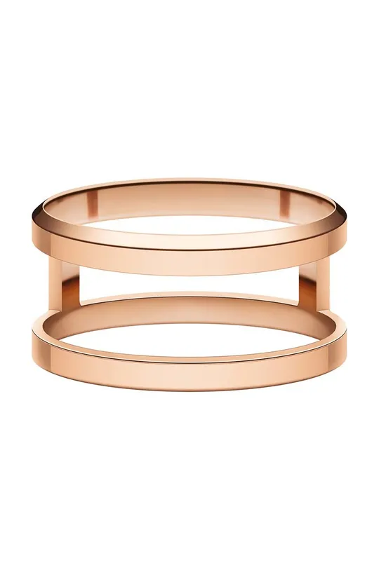 rózsaszín Daniel Wellington gyűrű Elan Dual Ring Rg 50 Női