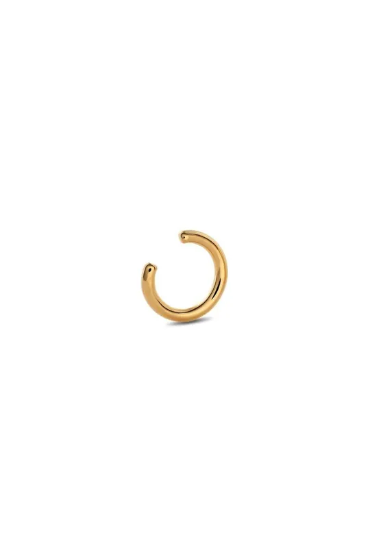 zlata Uhan za zgornji del ušesa iz srebra prevlečenega z zlatom No More Ženski